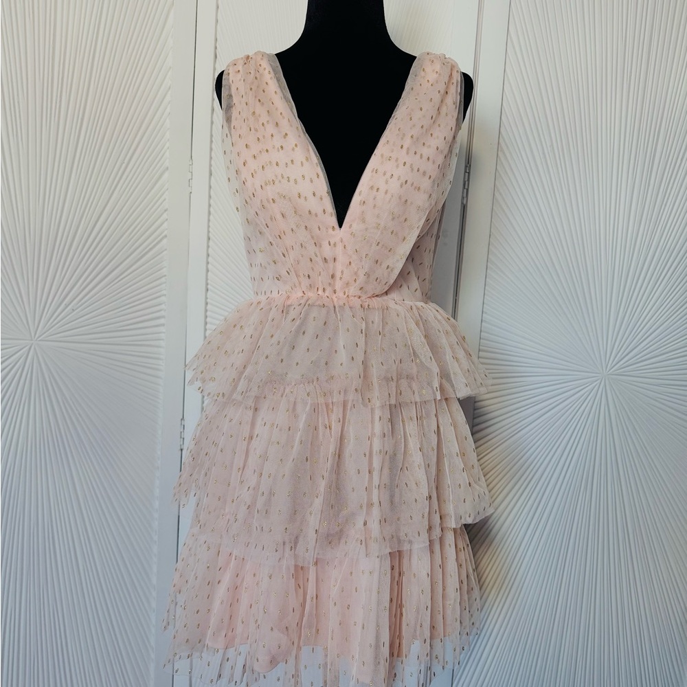 LULUS - Champaign Pink extra small cocktail dress.